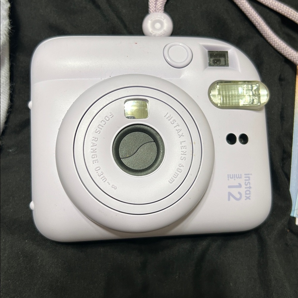 Fujifilm Instax Mini 12 with Pastel Purple and Rainbow Accessories - Picture 3 of 3